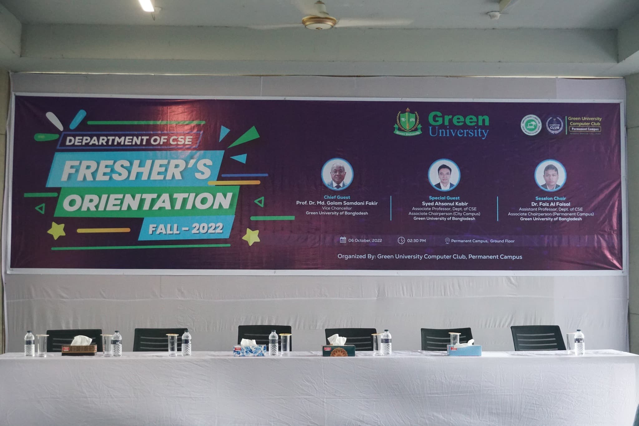 CSE Freshers' Orientation Fall 2022 (PC)