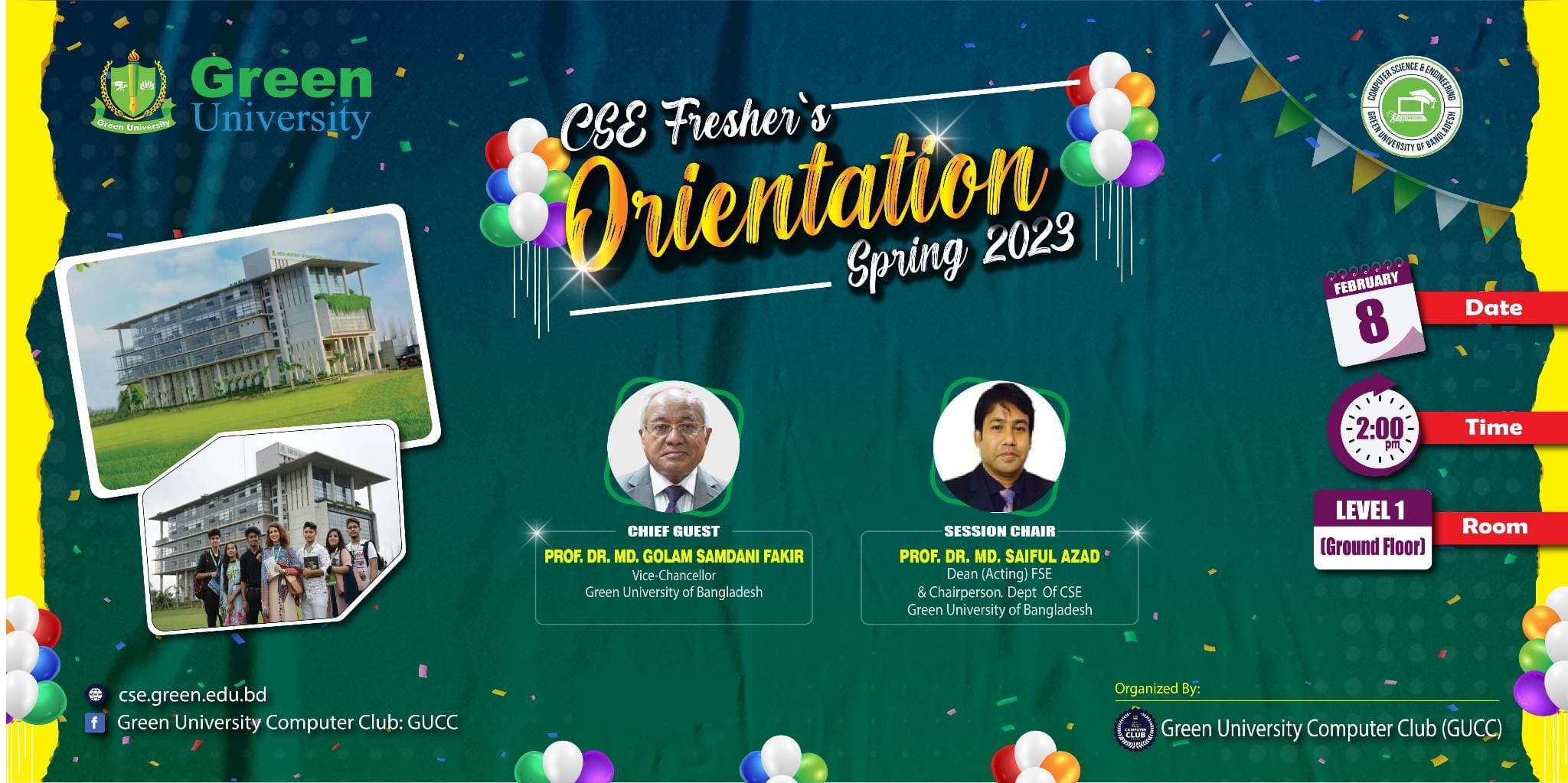 CSE Freshers' Orientation Spring 2023