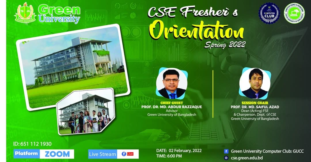 CSE Fresher's Orientation Spring 2022
