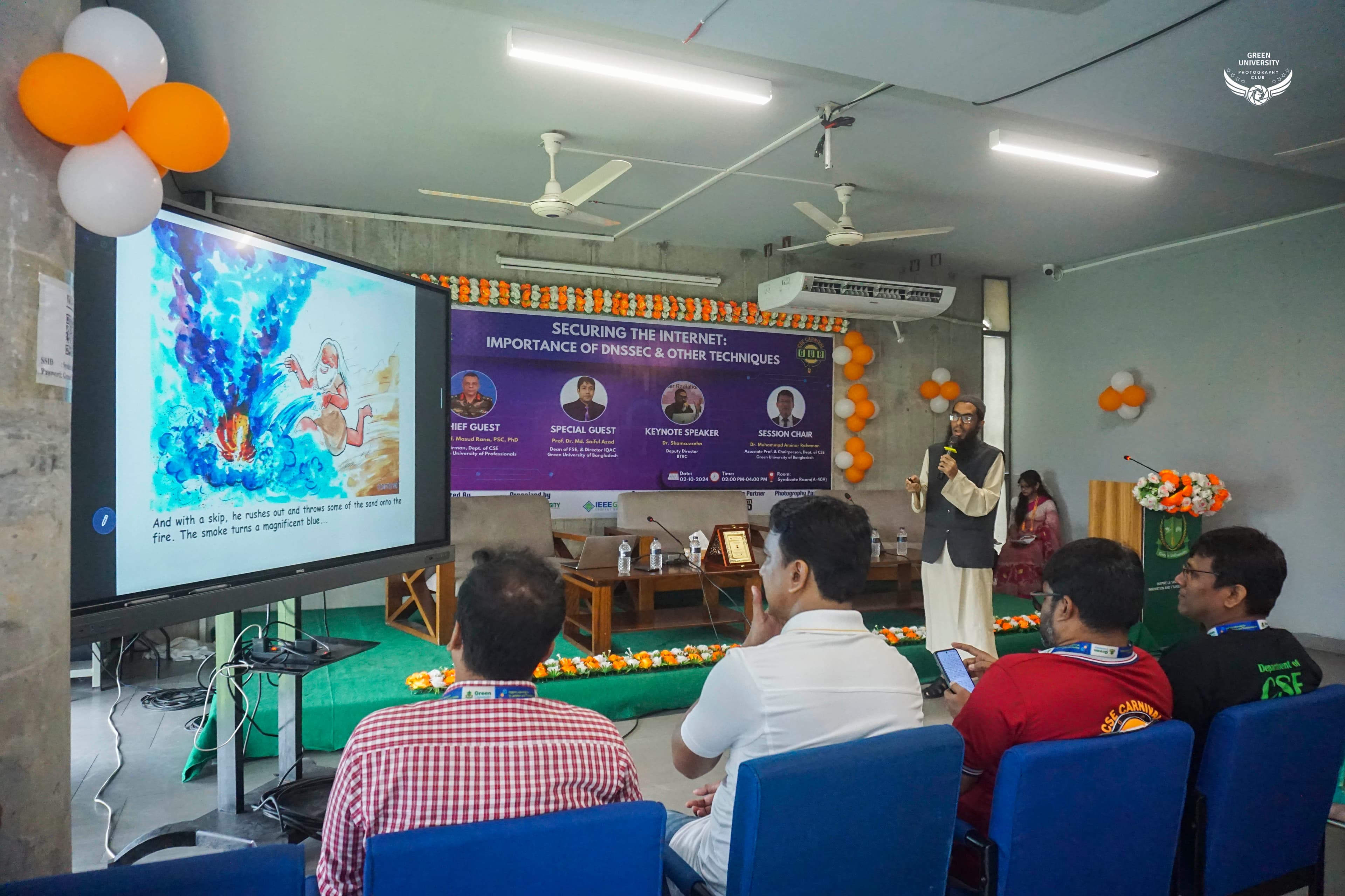 GUB CSE Carnival 2024: Securing the Internet: Importance of DNSSEC & Other Techniques