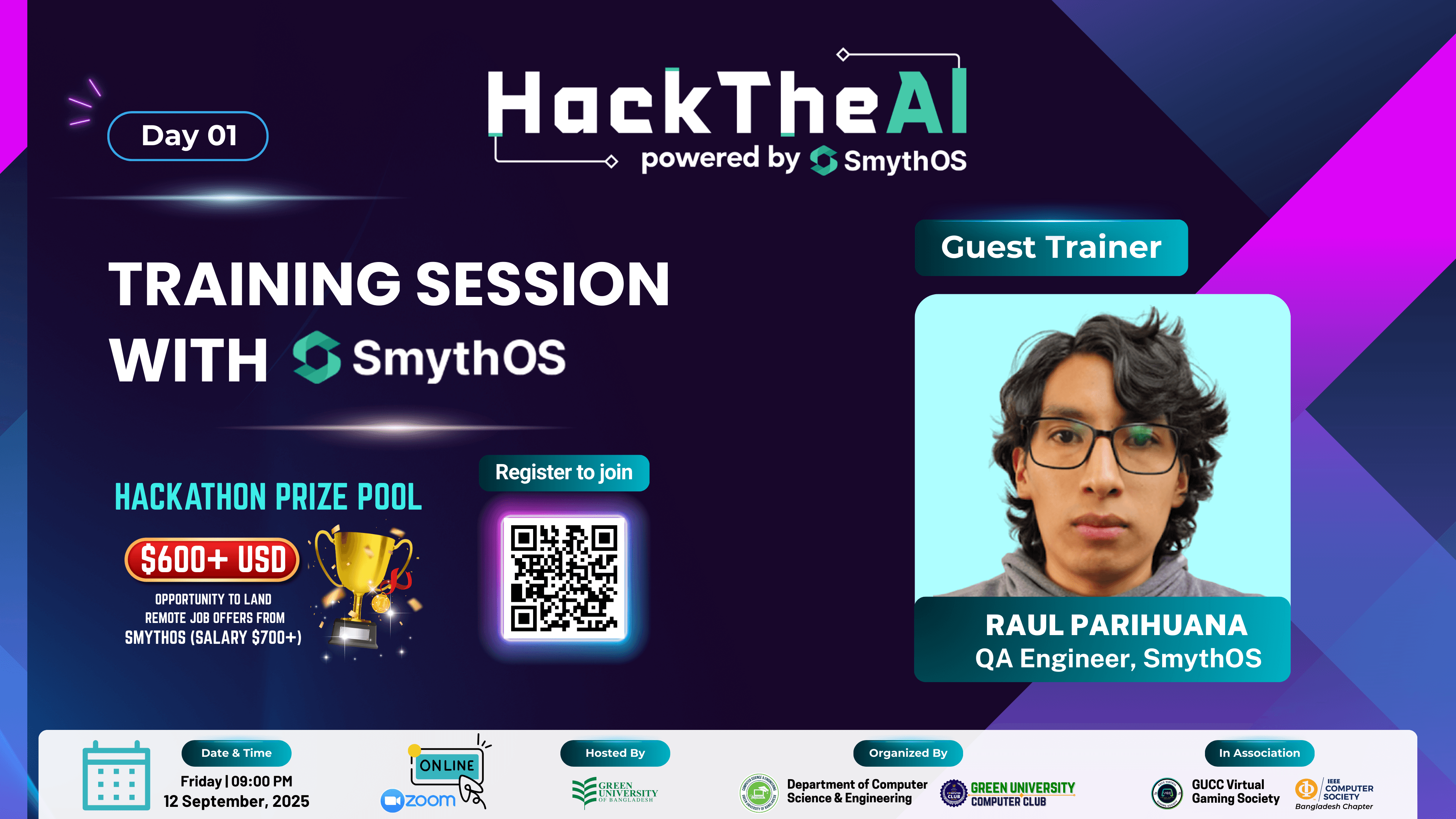 HackTheAI Training Session with SmythOS - Day 01