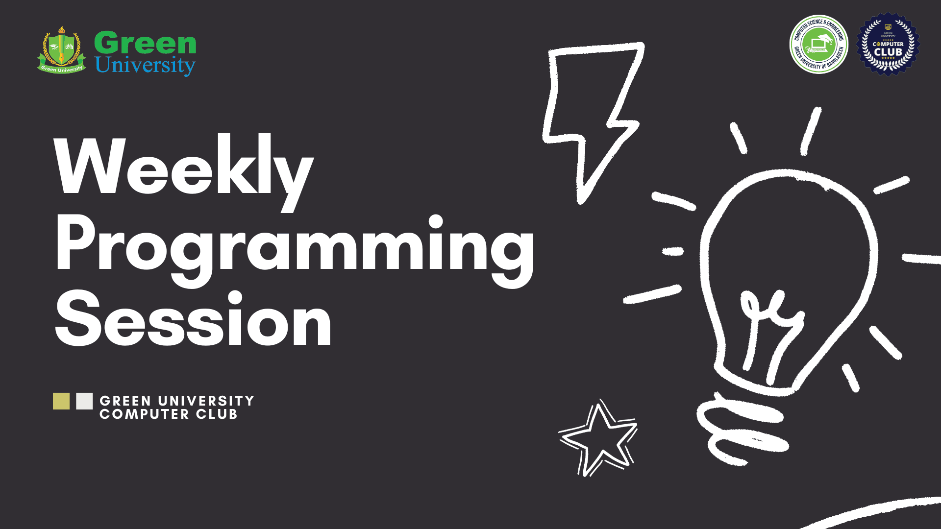 Weekly Programming Session (Every Week)