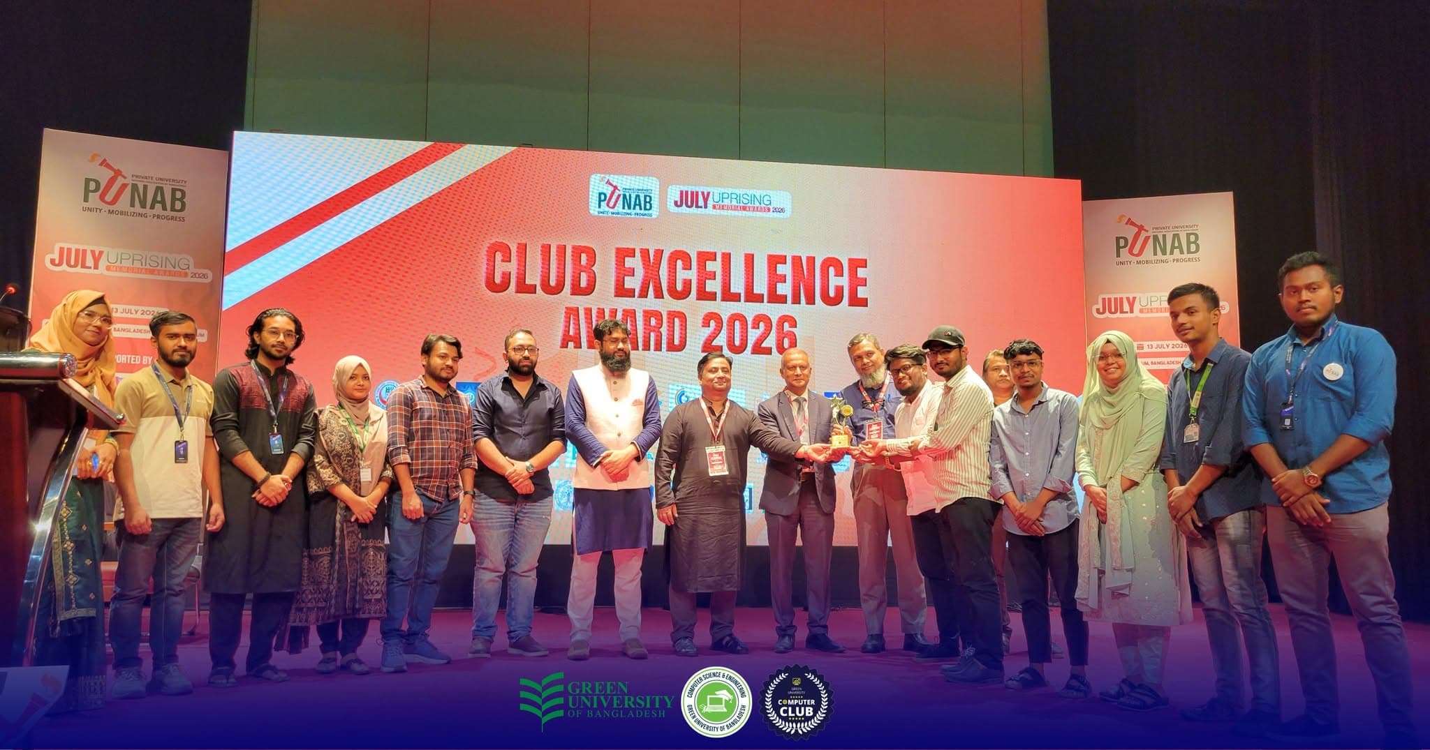 GUCC Receives Club Excellence Award 2026
